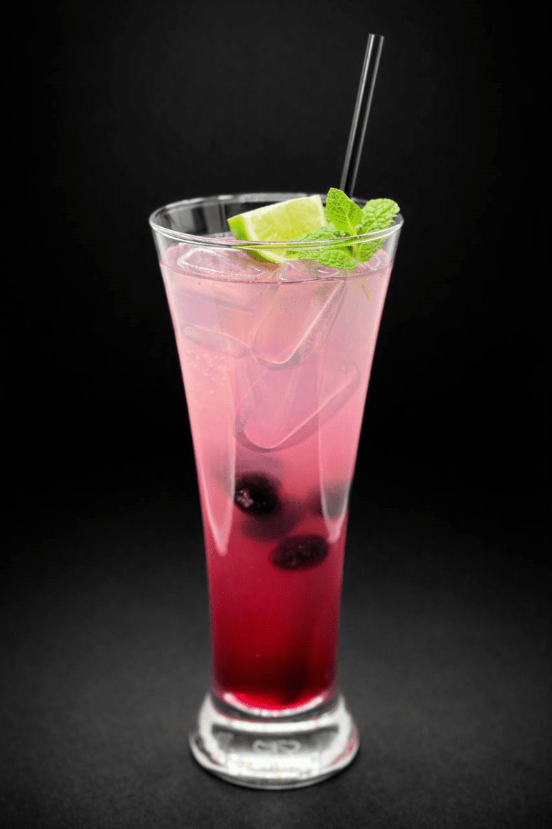Лимонад «Черничный мохито»