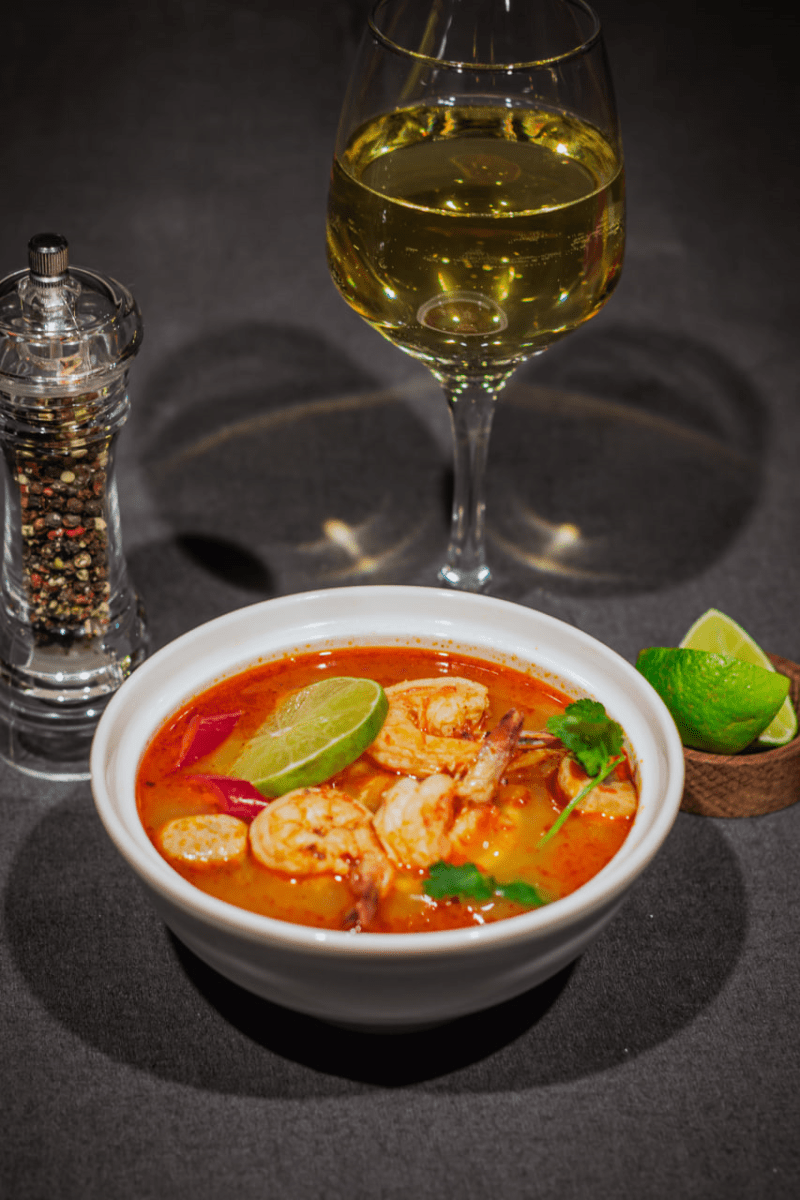 Суп Том-Ям с креветками