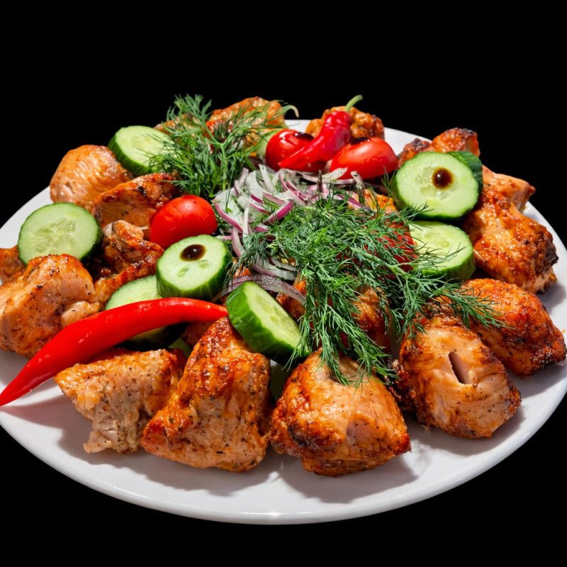 Шашлык из кур филе 1 кг