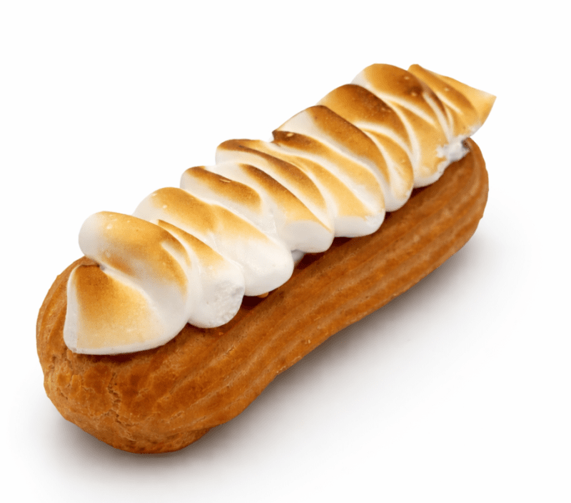 Пирожное эклер карамельный