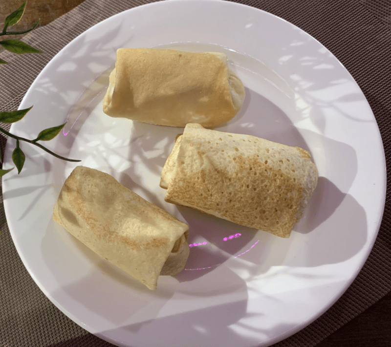 Блины с творогом 3  шт