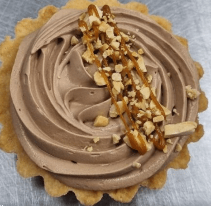 Корзинка шоколадно-ореховая