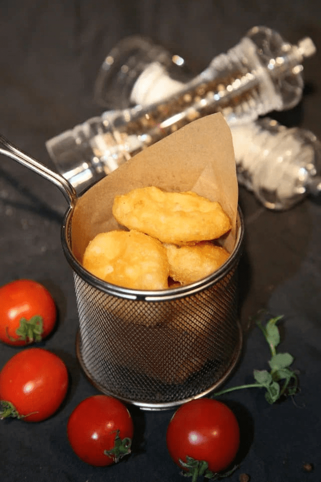 Наггетсы с сырным соусом