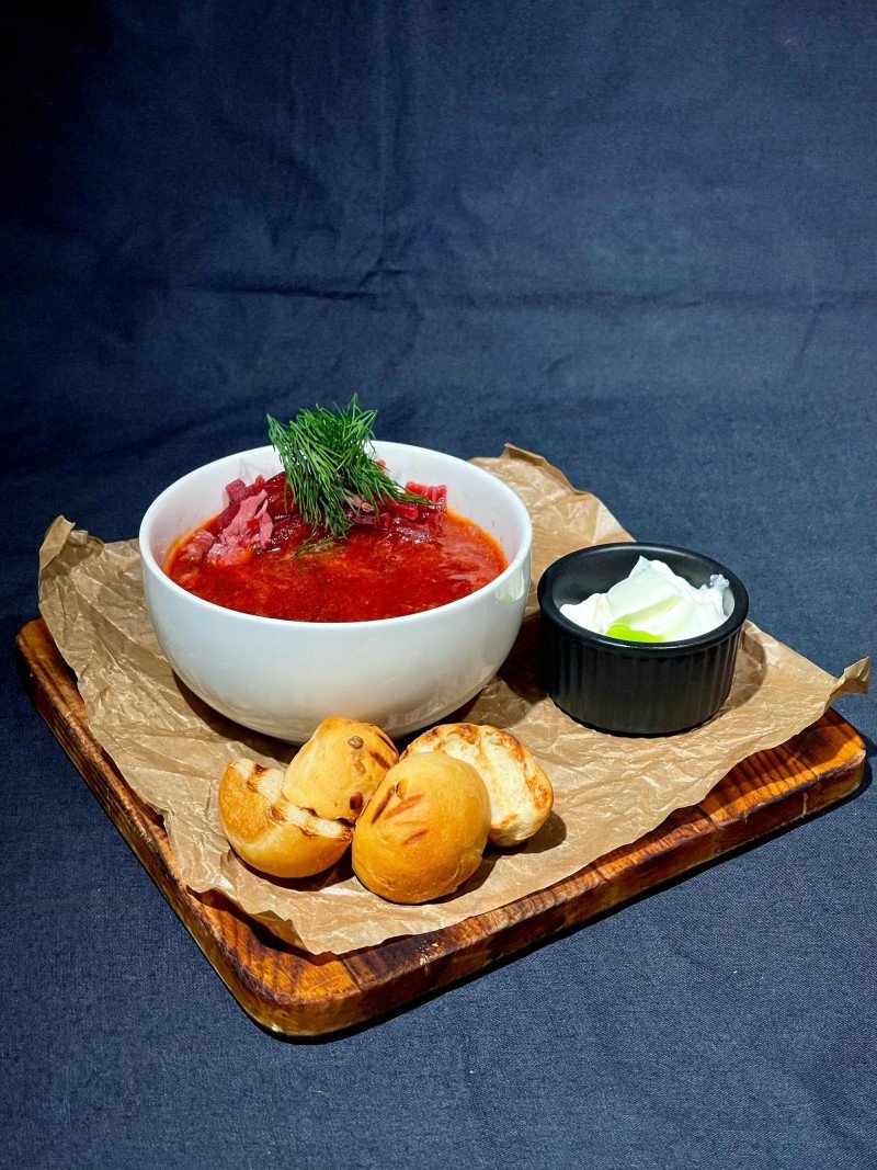 Борщ с телятиной