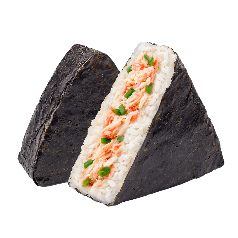 Онигири Унаги краб, 1 шт.