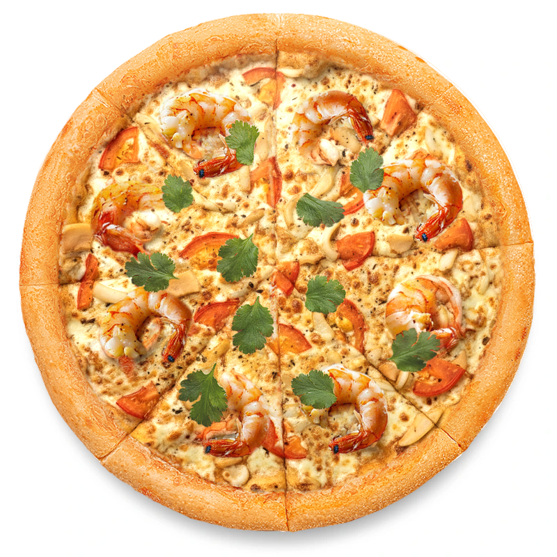 Пицца Том ям с морепродуктами 32 см