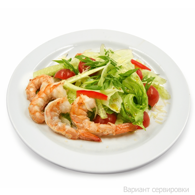 Салат Креветка & Сливочный соус