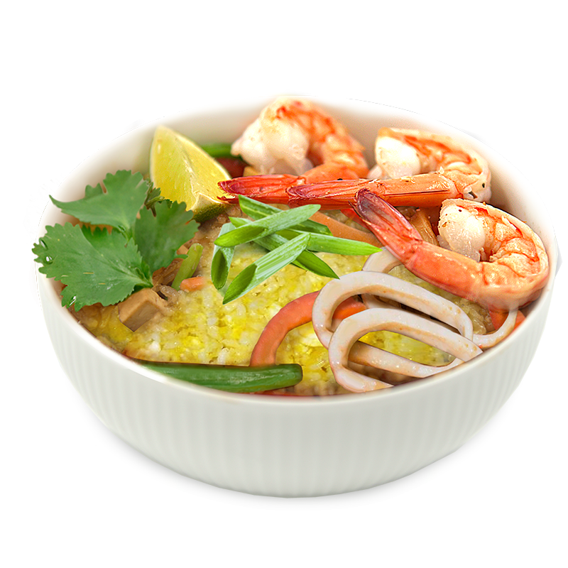 Тяхан том ям с морепродуктами