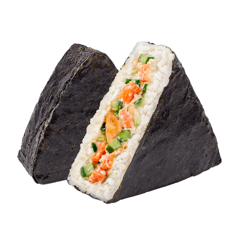 Онигири Лосось васаби, 1 шт.