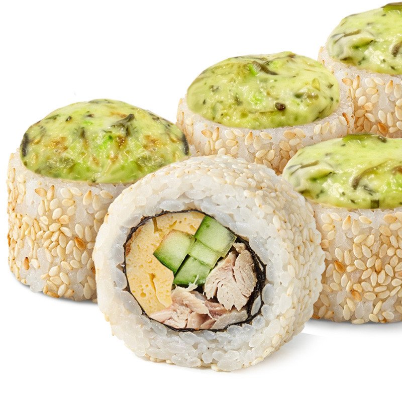 Запеченный ролл Ореховый с курицей