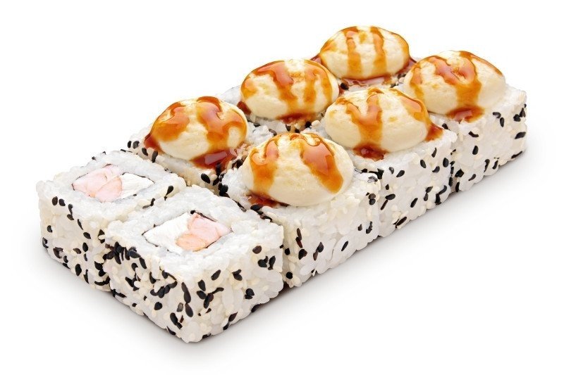 Запеченный ролл Бэладоннна