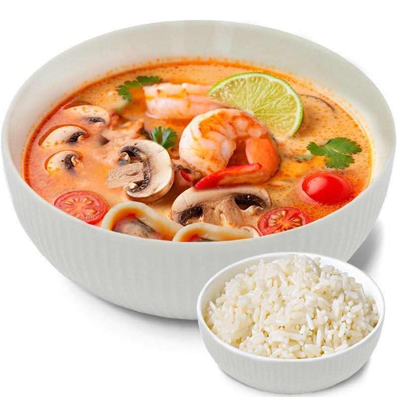 Том ям с морепродуктами