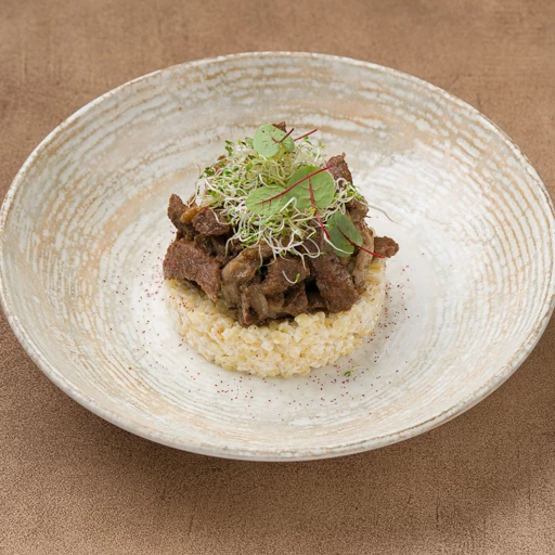 Телятина с булгуром