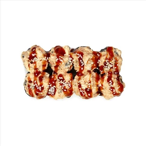 Запеченный с  угрем и курицей