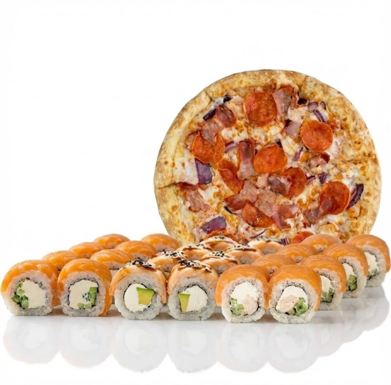 Левый Берег (24 кусочка и пицца)