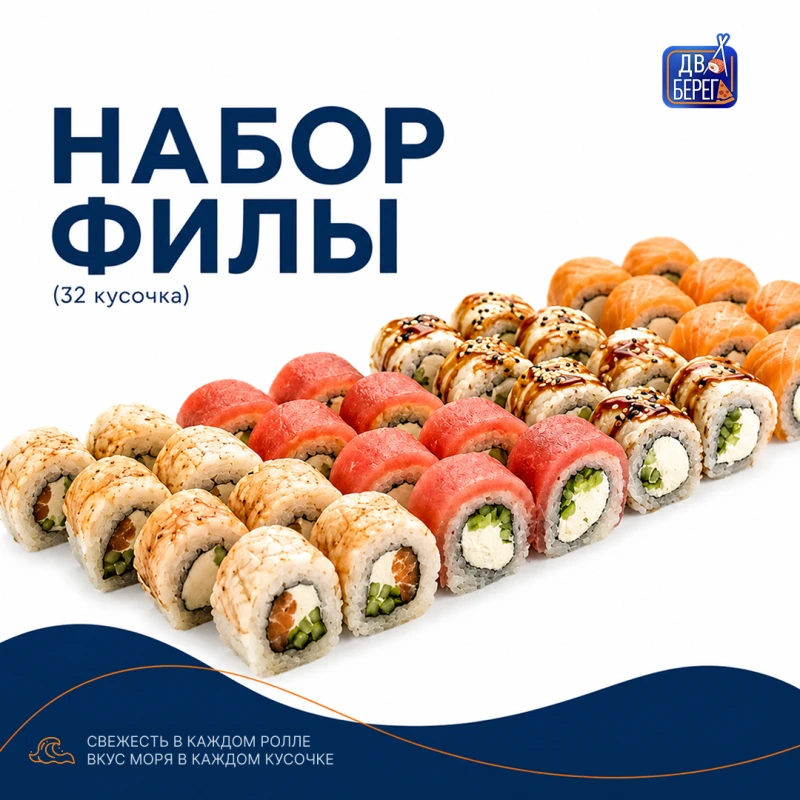 Набор филы (32 кусочка)