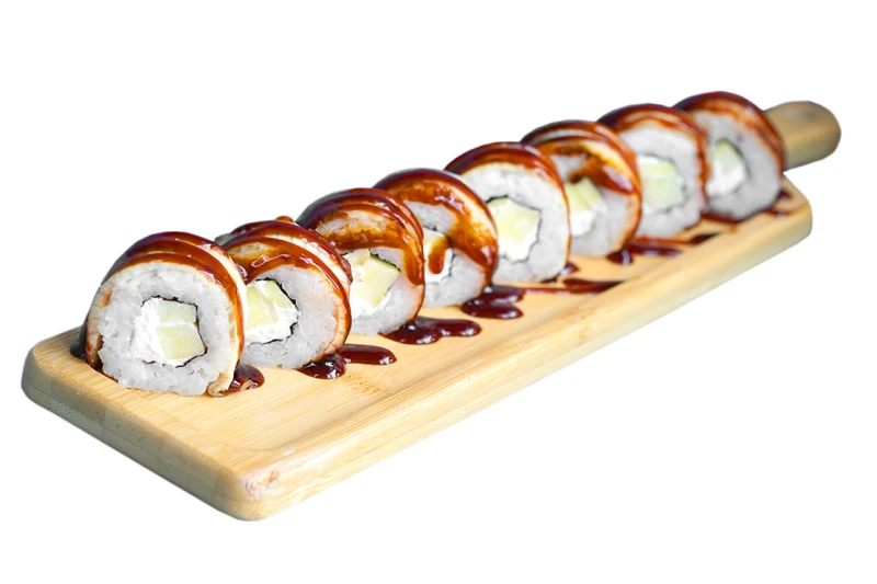 Ролл ЯБЛОЧНЫЙ с угрем 8 шт, 240 г