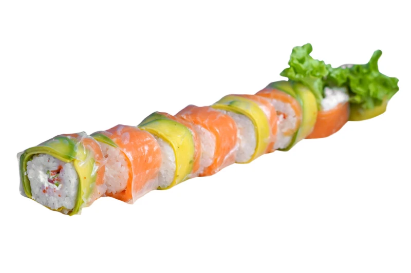 Ролл Авокадо с лососем с соусом Майо, 8 шт