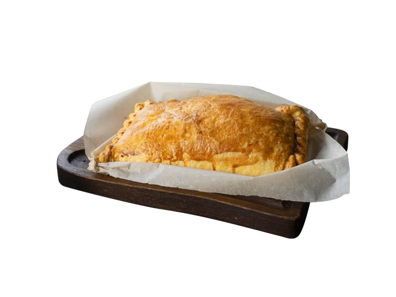 Пирог с сыром и зеленым луком