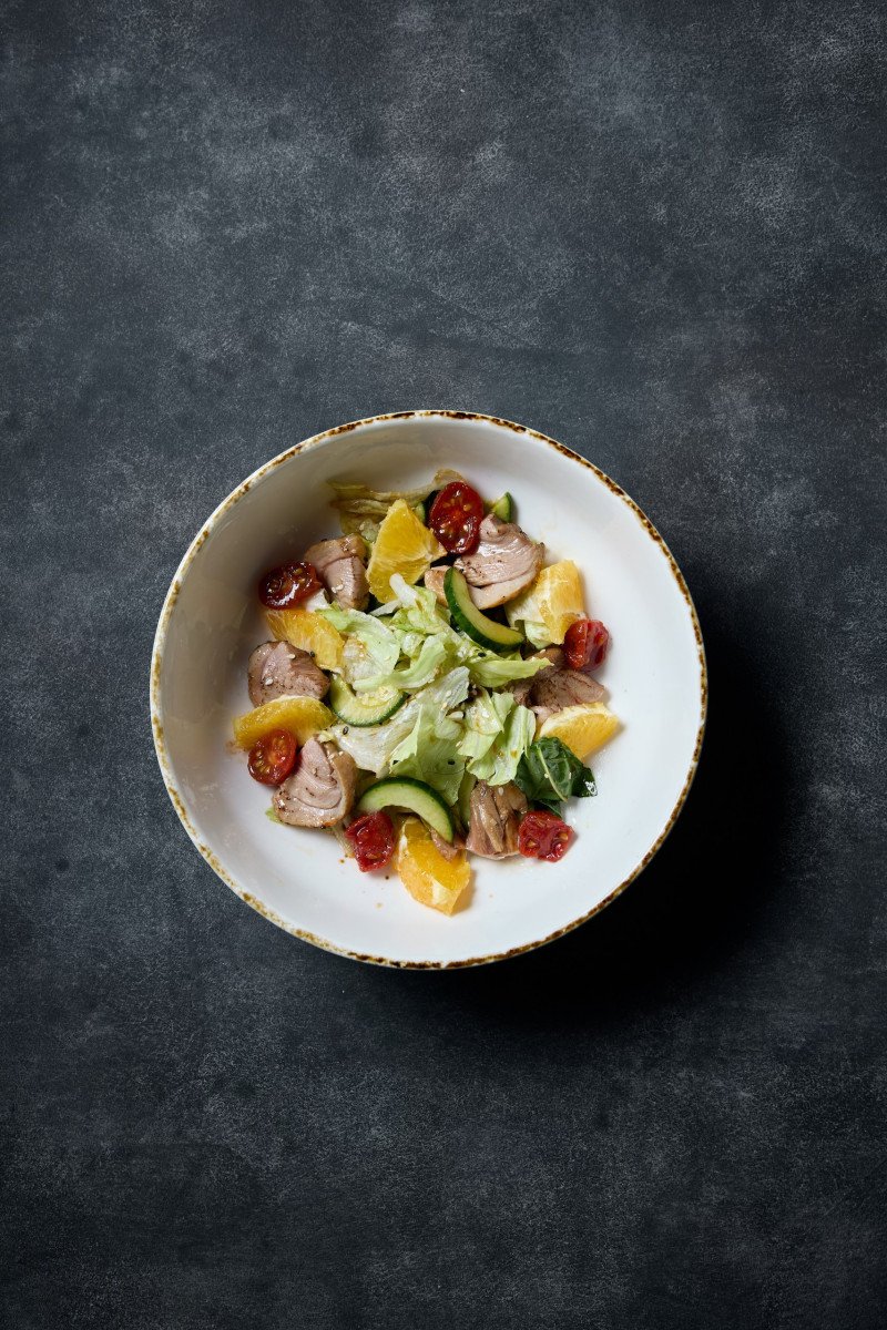 Салат с уткой 