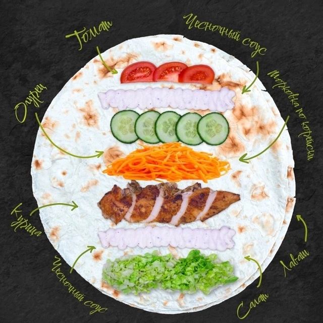 Шаурма по-корейски