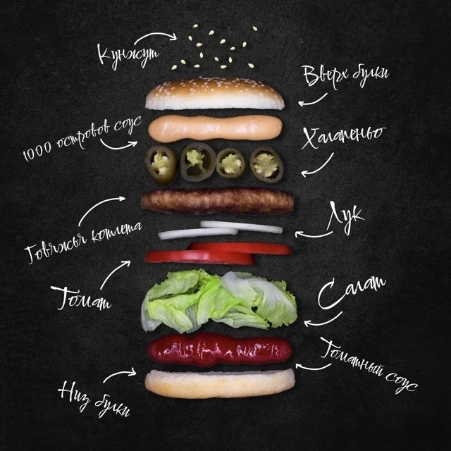 Стейк-хаус бургер