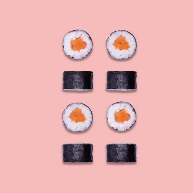 Хосомаки с форелью