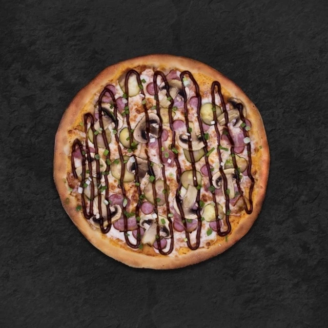 Мини Барбекю пицца