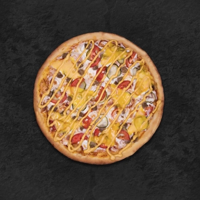 Чизбургер пицца