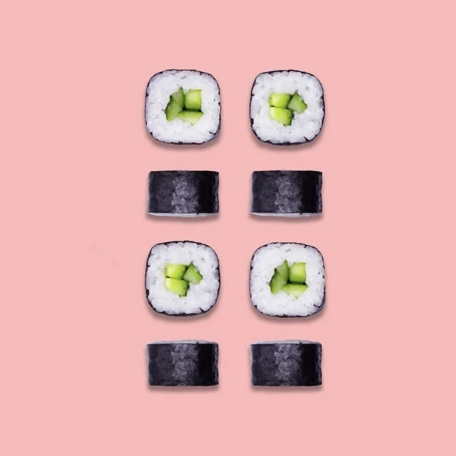 Хосомаки с огурцом