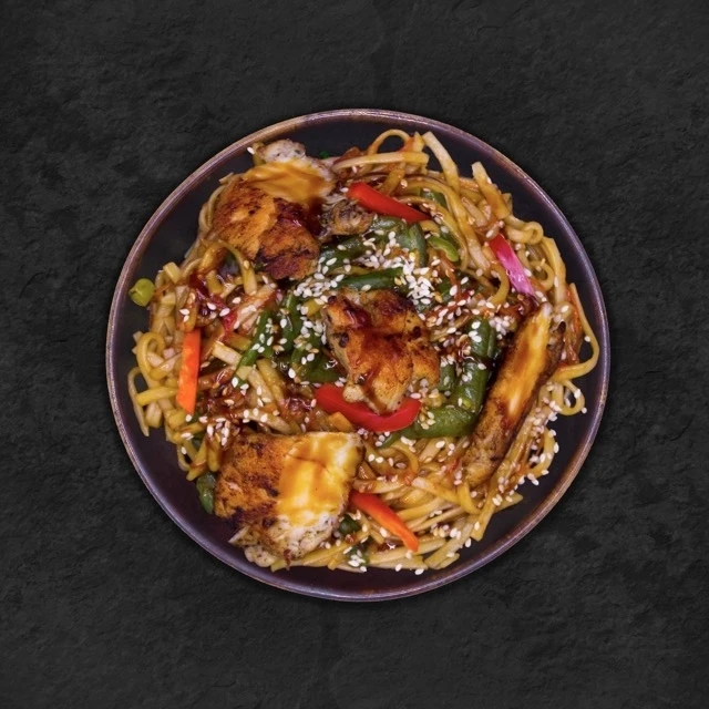 Вок со свининой