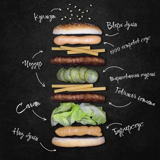 Двойной бургер