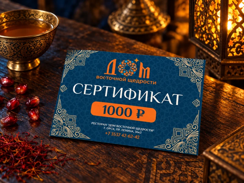 Сертификат 1000