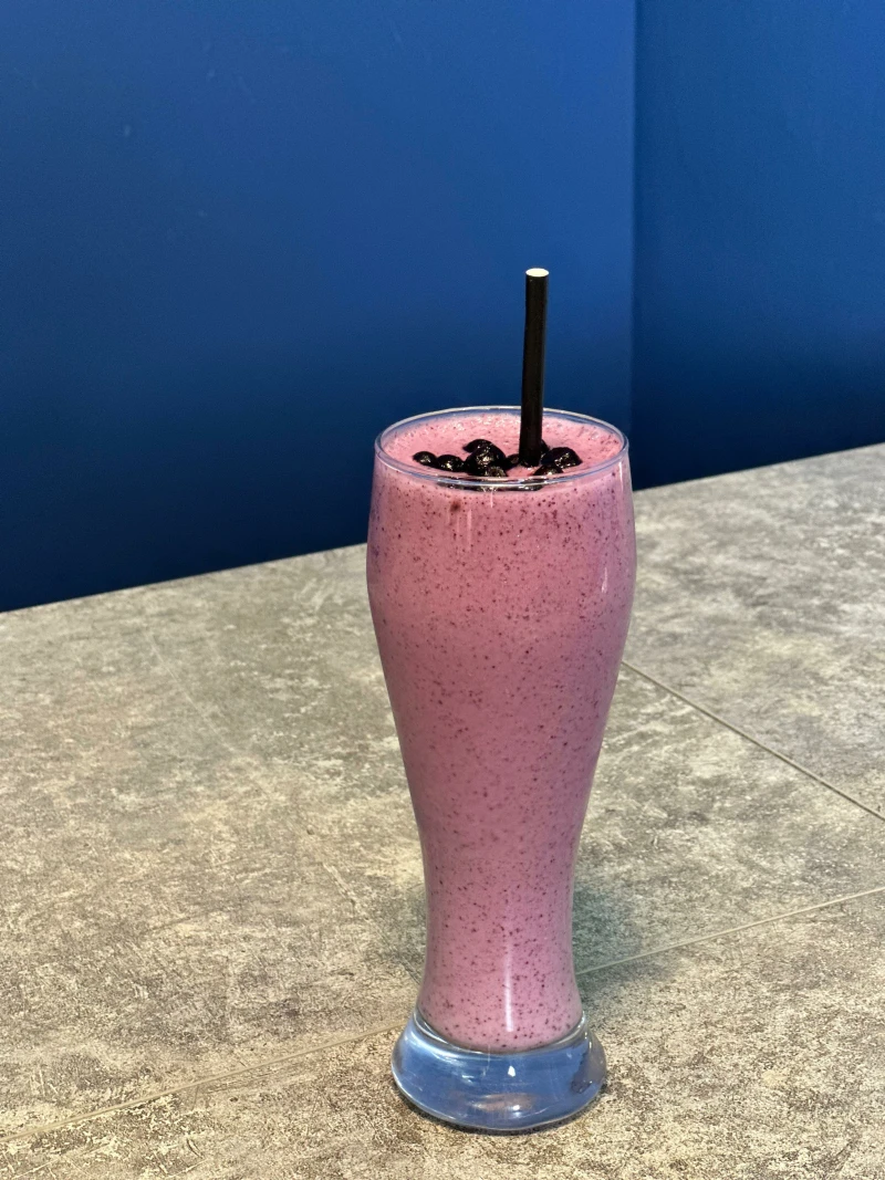 КОКТЕЙЛЬ ЧЕРНИЧНО-БАНАНОВЫЙ 