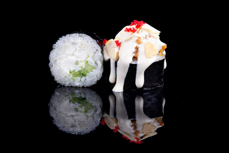 Сливочный ролл с креветкой