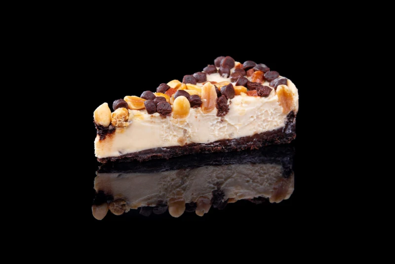 Чизкейк Нью-Йорк карамельный с арахисом
