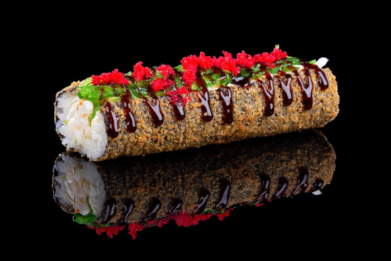 Ролл дог с креветкой