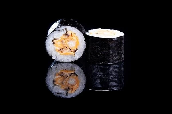 Мини роллы с мидиями