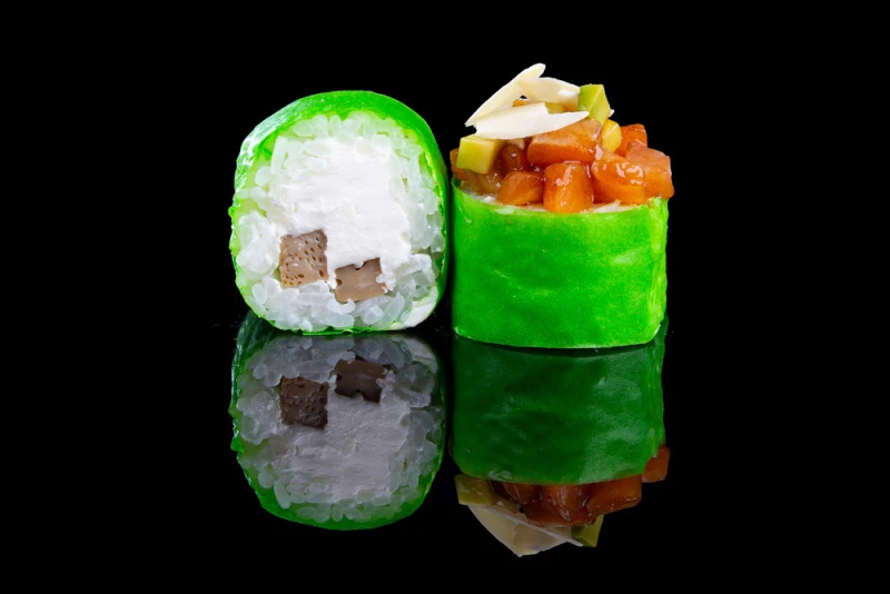 Ролл Тартар с лососем