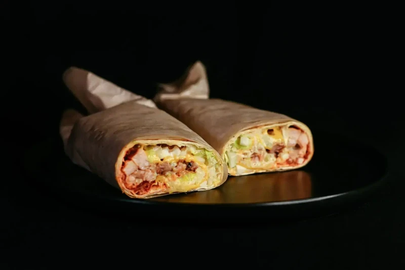 Шаурма Сырная курочка большая 490г.