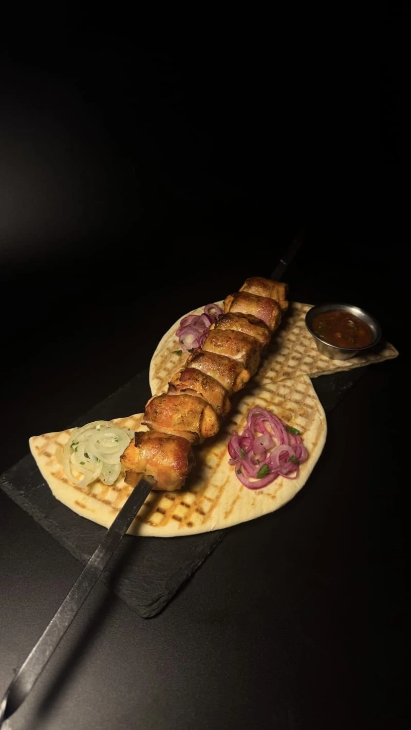 Шампурик куриного филе в беконе 520 г