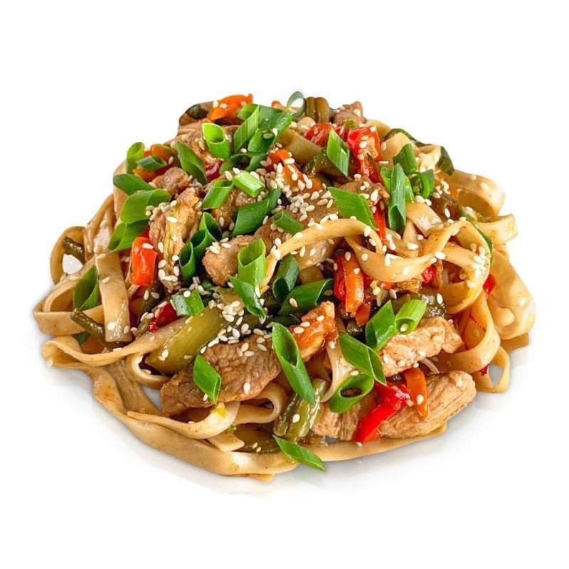 Удон с курицей