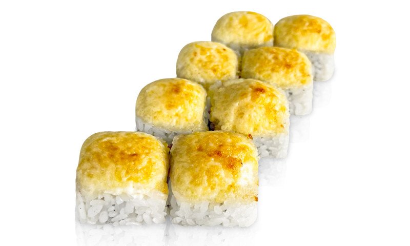 Хатико ролл запечен.