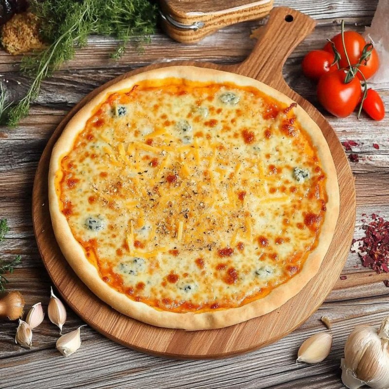 Пицца 4 сыра 25см