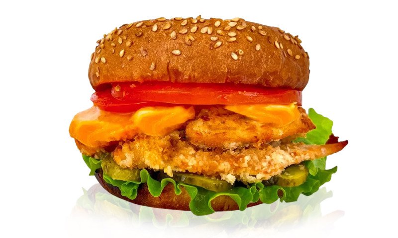 Бургер с курицей