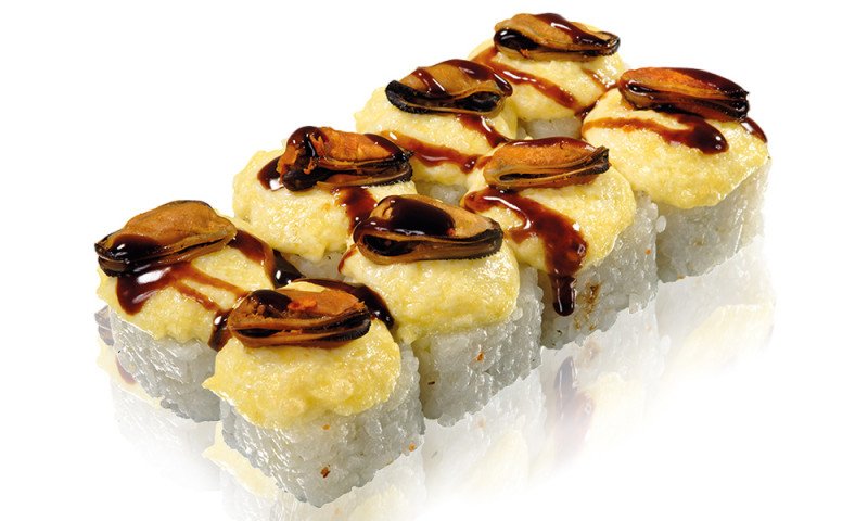 Летучая Мидия запечен.