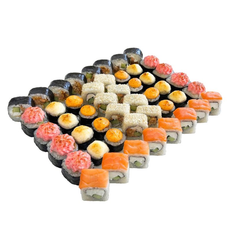 Ошпаренный Лосось сет|48шт