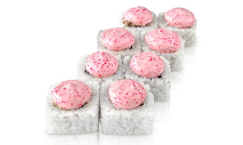 Лава с крабом ролл