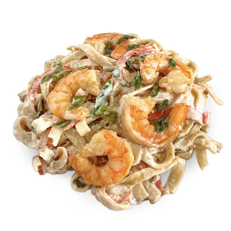 Паста с креветками