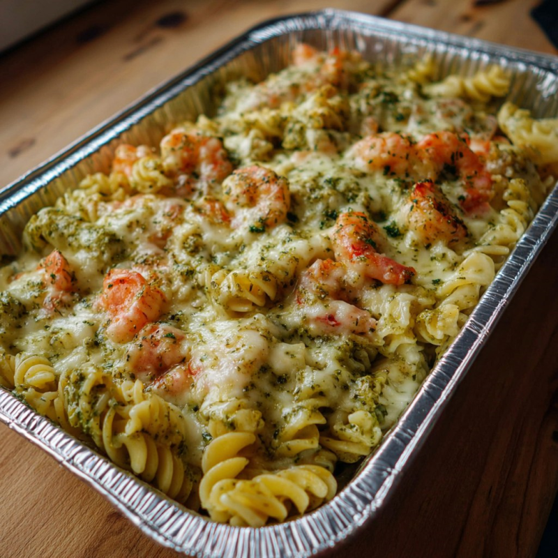 Паста-бокс  Креветка и Моцарелла